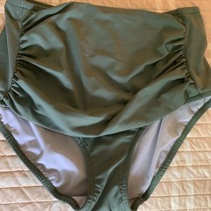 RUCHED HIGH WAIST BOTTOM